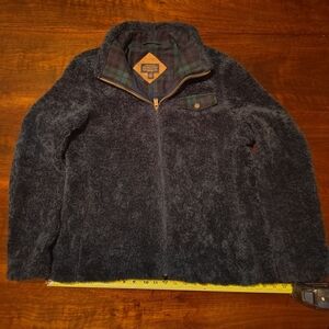 Pendleton Plaid Fleece Jacket with Zipper